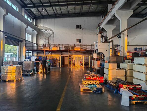 Guangzhou Tengsong Construction Machinery Equipment Co., Ltd ligne de production du fabricant
