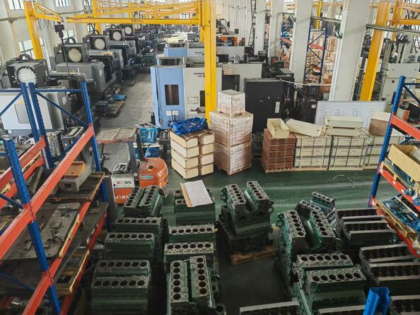 Guangzhou Tengsong Construction Machinery Equipment Co., Ltd ligne de production du fabricant