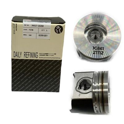 Piston 1G861-21112 de pièces de rechange de moteur diesel de V2203 Kubota