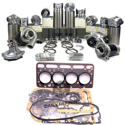 Kit de reconstruction, kit de révision pour moteur Caterpillar 3024, pièces, chemises de cylindre, pistons, kit de joints, segments de piston