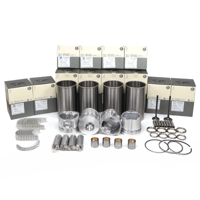 PC200-5 PC120-5 6d95 4D95 Réparer le kit de réparation pour les pièces de rechange de komatsu revêtements de cylindres pistons